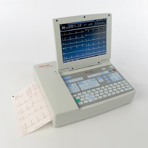 Schiller Cardiovit AT-10 Resting EKG Machine with optional Spirometry Schiller Cardiovit AT-10 Resting EKG Machine with optional Spirometry